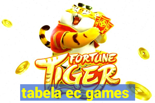 tabela ec games